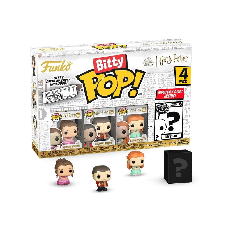 Funko Bitty Pop! Movies: Harry Potter Goblet of Fire - Hermione 4pk - دمية